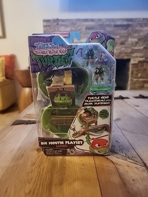 Teenage Mutant Ninja Turtles Tales of the TMNT Big Mouth Raphael Micro Playset