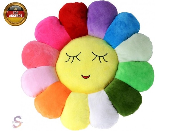 50,8 Cm Sonnenblumen-Bodenkissen FüR Kinder, Weiches Sitzkissen, Stuhlkissen,-image