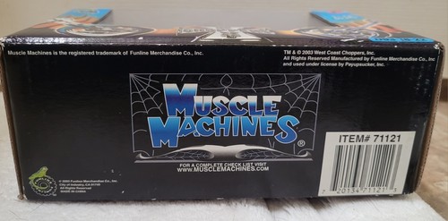 Vtg Jesse James West Coast Choppers 1:18 CFL-RIGID Muscle Machines Sealed 2003 - Picture 7 of 7