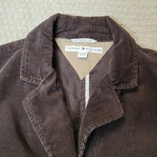 Tommy Hilfiger Womens Corduroy jacket, brown, XL, Y2K, EUC