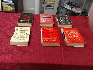 Winston Churchill Book Set | eBay
