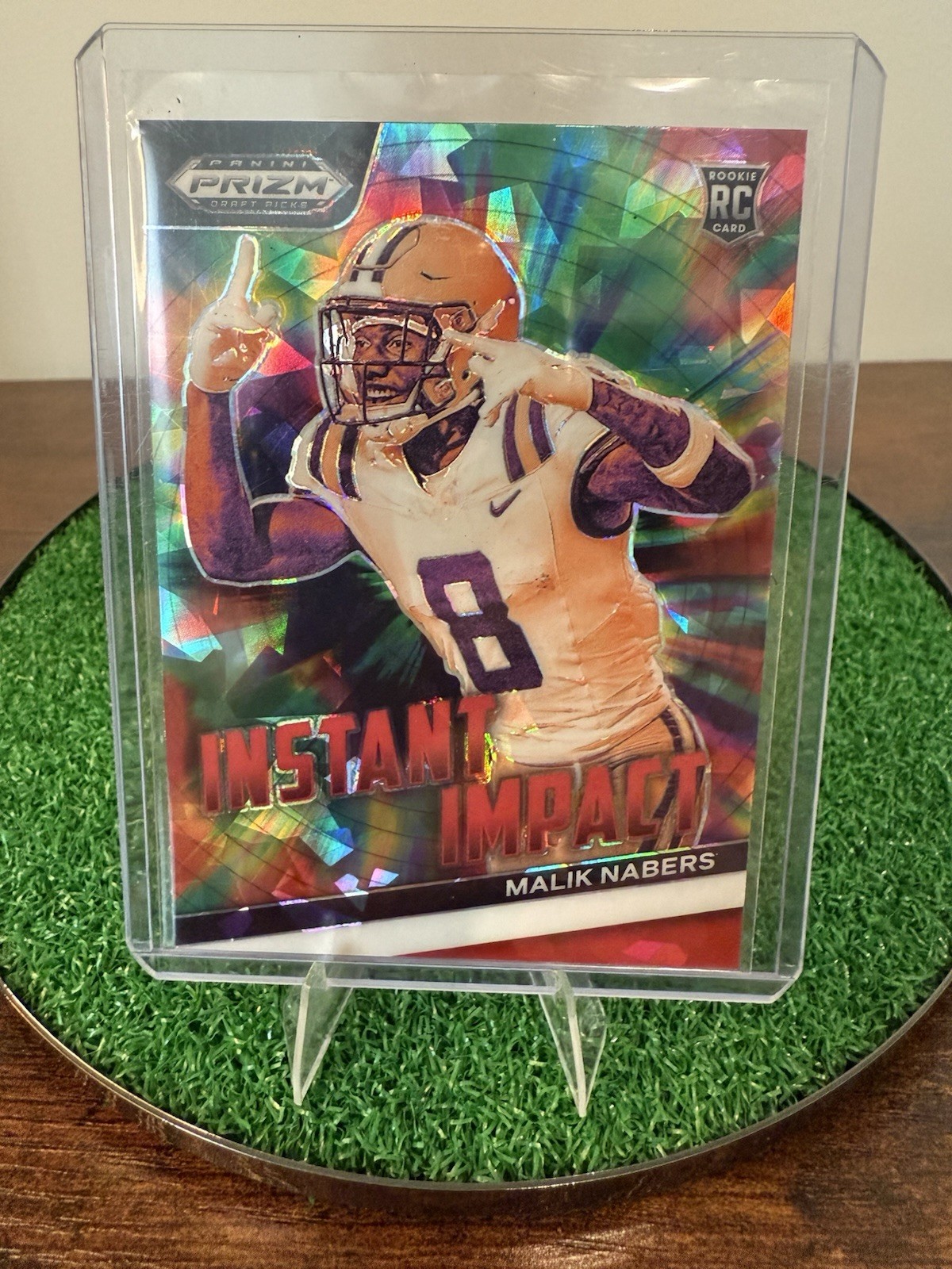 2024 Panini Prizm Draft Picks Instant Impact Malik Nabers (RC) #II-MN 