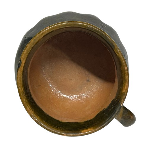 Vintage Mexican Redware Red Clay Pottery Bean Pot 6” Tlaquepaque Spanish Vessel - Picture 9 of 13