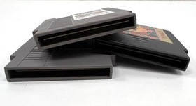 Super Mario Bros Duck Hunt Ms Pac-Man 3 NES Game Lot Boxed Cleaning Kit Retro