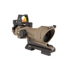 Trijicon 4x32 ACOG ECOS, Center Illuminated Amber Crosshair 5.56 : TA01-D-100555