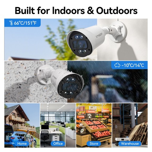 HD 1080P 4IN1 Video Home Security Camera Outdoor CCTV 100ft Night Vision IP66 - Picture 6 of 9