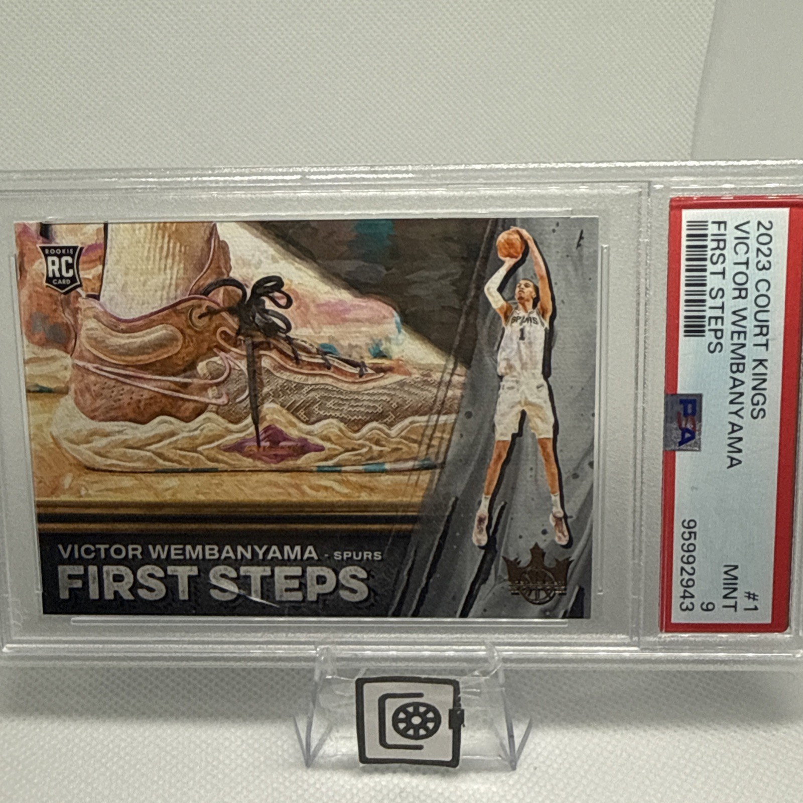 Victor Wembanyama 2023 Court Kings #1 First Steps Price Guide