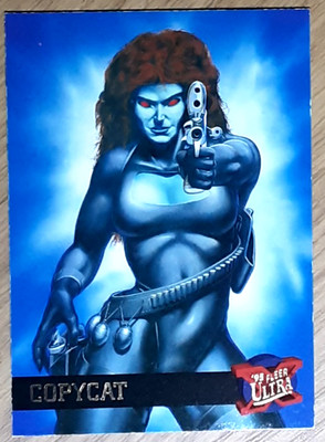 1995 X-Men Ultra Card 12 COPYCAT.