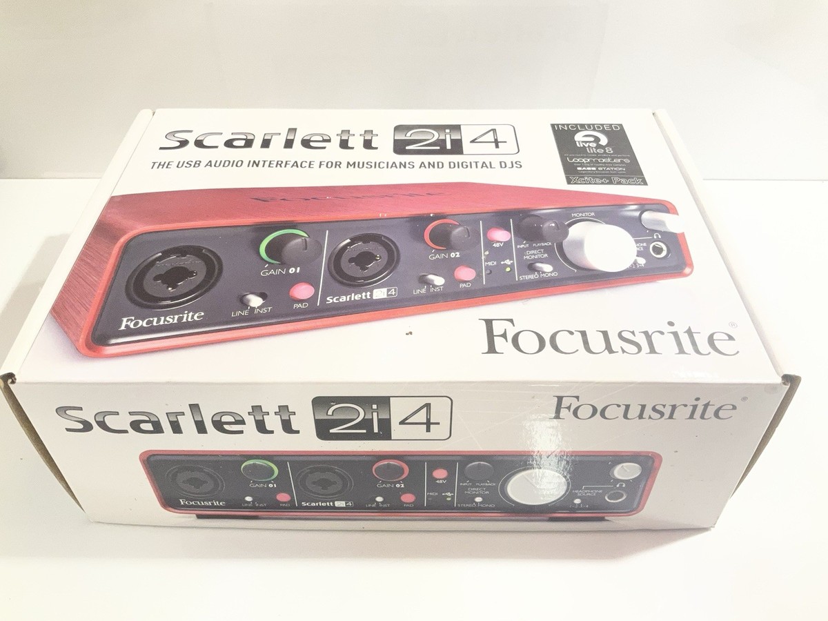 Focusrite Scarlett 2i4 2nd Gen 2 Channels USB Audio Interface | eBay