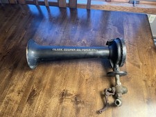 Clark Cooper Train Ship Air Horn whistle air-chime HUGE TYPE 6 - Brass & Cast