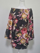 FLORAL PRINT COTTON DRESS SIZE MEDIUM NWT