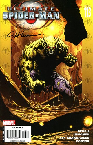 ULTIMATE SPIDER-MAN #113 SIGNED BY ARTIST STUART IMMONEN (LG) - 第 1/3 張圖片