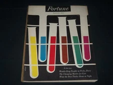 1953 SEPTEMBER FORTUNE MAGAZINE - BEAUTIFUL ILLUSTRATED FRONT COVER - O 11888