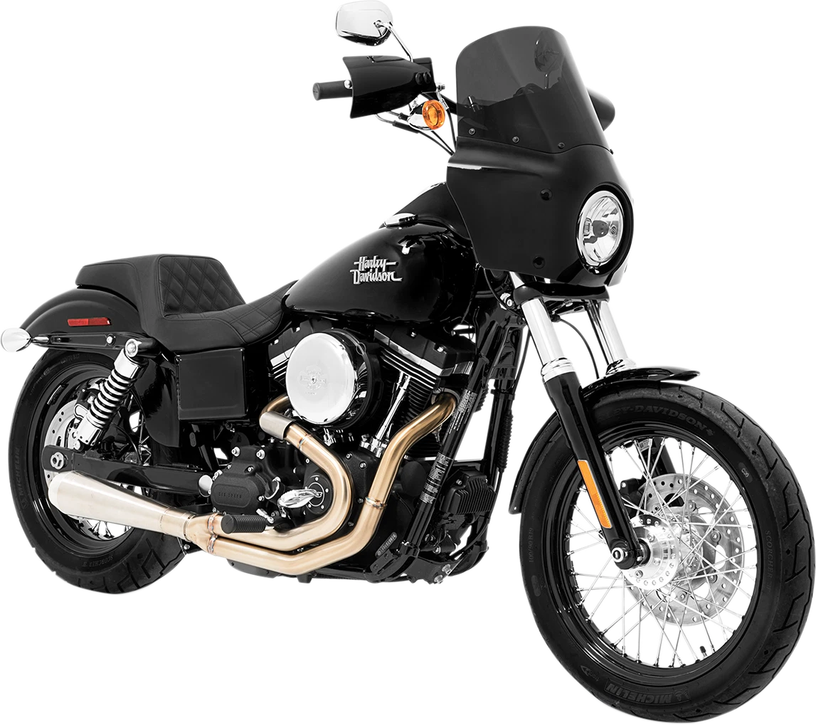 Memphis Shades MEP86710 Road Warrior Windshields 11 in. Dark Smoke