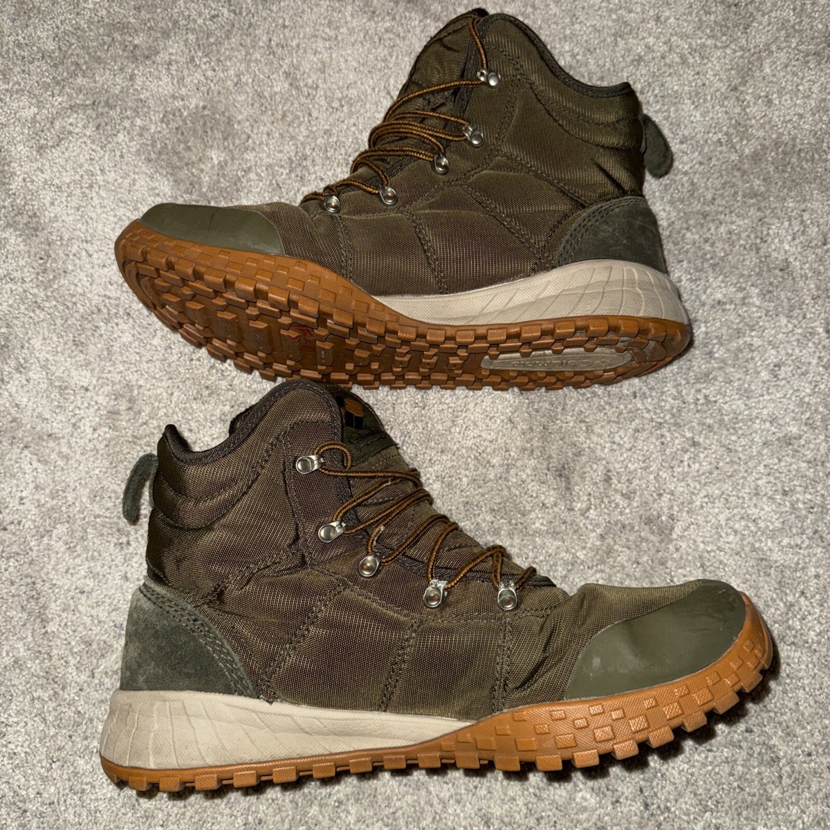 Columbia‎ Fairbanks Boot Omni-Heat Waterproof BM2806-384 Green Khaki Men Sz 10.5 Men main image 4