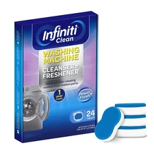 Washing Machine Cleaner Tablets 24 Pack - 16.9oz Washing Machine Cleaner Top ...