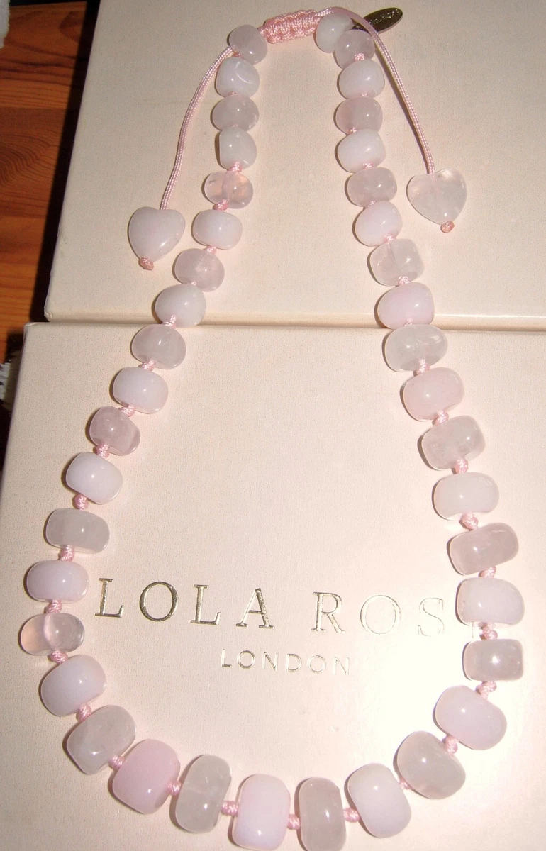 LOLA ROSE *NIKKI & ME* PURPLE PERSIAN AGATE RUBY RAE NECKLACE EXTRA LONG  60