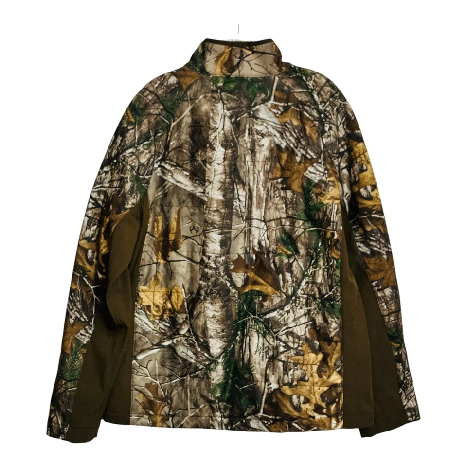 Realtree Xtra Camo Full Zip Jacket Mens Size Large (42-44) Camouflage Hunting - Image 2 of 4
