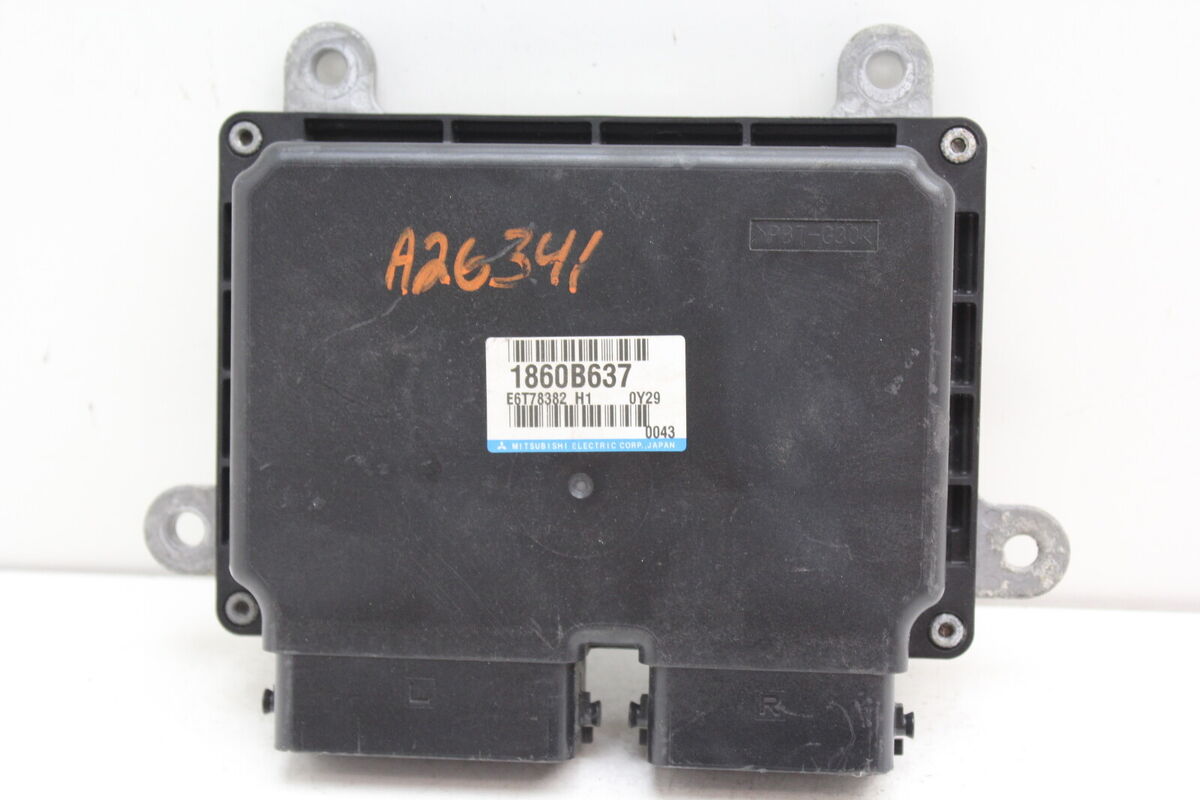 2011 11 Mitsubishi Outlander 1860B637 Computer Engine 2011 11 Mitsubishi Outlander 1860B637 Computer Engine