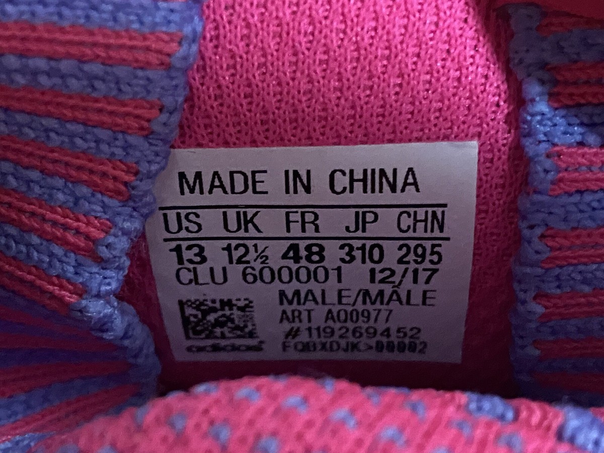 ADIDAS CRAZY EXPLOSIVE PRIMEKNIT 2017 PINK PURPLE AQ0977 SIZE 13