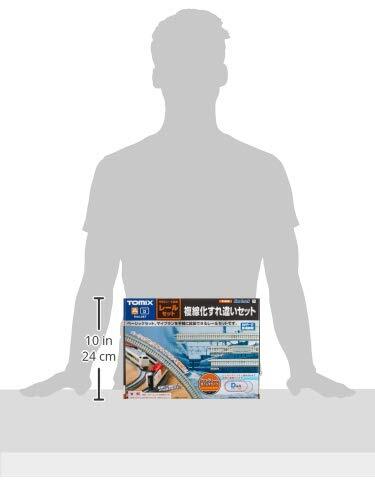 TOMIX N gauge rail set double track passing set D pattern