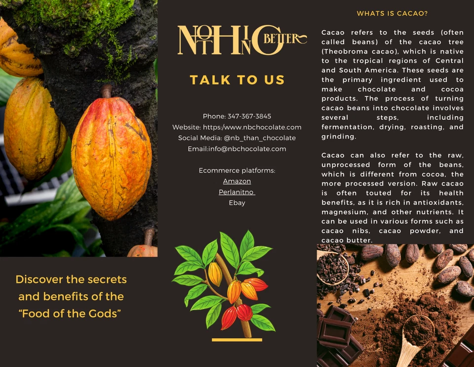 100% NATURAL COCOA BUTTER PURE ORGANIC RAW UNREFINED FROM THE DOMINICAN REPUBLIC - Image 3 of 4