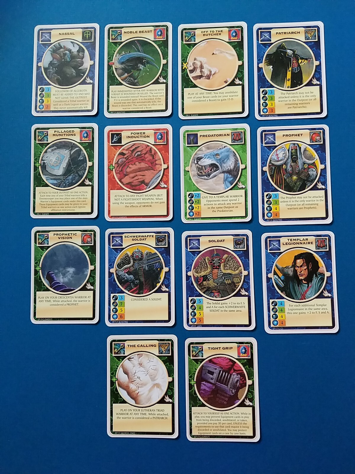 Doomtrooper ccg 690 cards cards from all expansions except Apocalypse