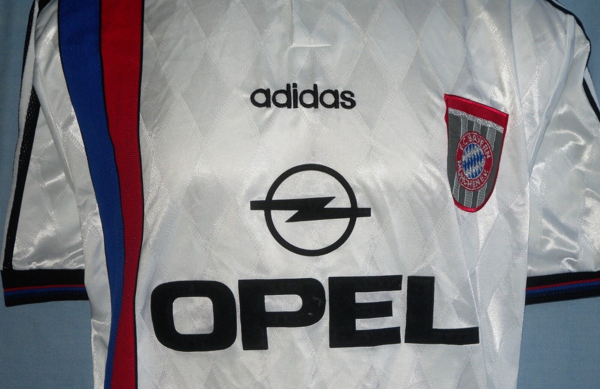 BAYERN MUNICH VINTAGE Matthaus Klinsmann Papin 1996 Uefa Cup