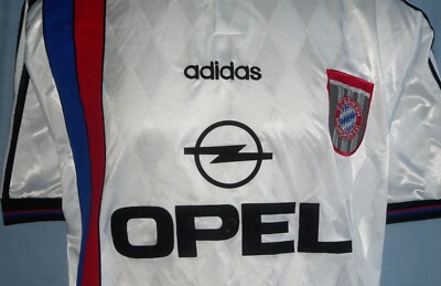 BAYERN MUNICH VINTAGE Matthaus Klinsmann Papin 1996 Uefa Cup