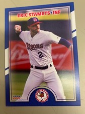 Eric Stamets Card 2022 Buffalo Bison Team Card