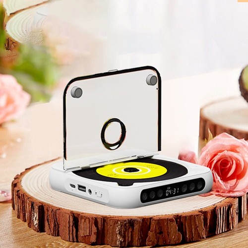 Lecteur CD de musique sans fil compact avec connectivité BT et écouteurs - Afbeelding 9 van 15