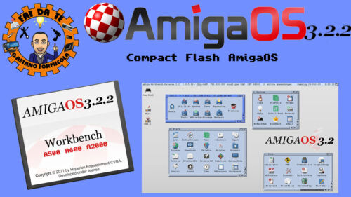 Nuovo Workbench Amiga OS 3.2.2 per A500, A600, A1200, A2000,A3000,A4000/T,CDTV - Foto 8 di 34