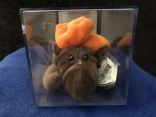 TY Chocolate Beanie Baby Authenticated 3rd/1st Gen Tags Excellent Condition