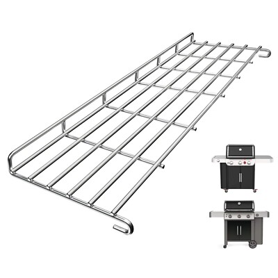 QuliMetal Stainless Steel Grill Warming Rack for Weber Genesis II 300 Series ...