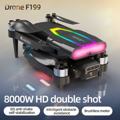 Cool Light Camera Drone Two-axis Steering Gear Aerial Photography Quadcopter Toy - Picture 3 of 15