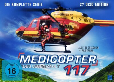 Medicopter 117 - Jedes Leben zählt - Die komplette Serie & Pilotfilm # DVD-NEU