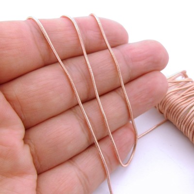 10 ft Gold Plated Figure 8 Connector Chain 2.5X3.1mm