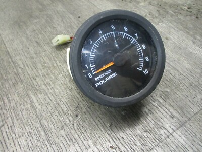 1995 95 Polaris Indy XLT SKS 600 Snowmobile RPM Tachometer Tach Gauge