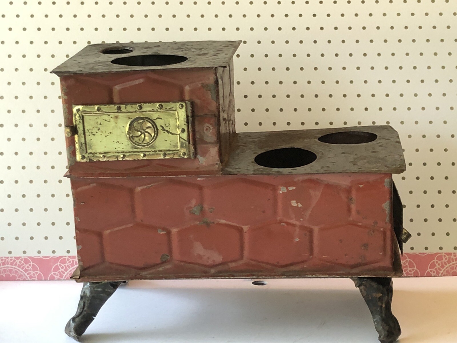 Antique Tin Doll Stove | eBay