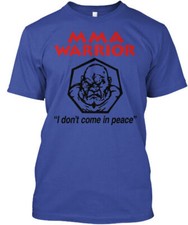 Mixed Martial Arts Warrior Mma Limit T-Shirt Made in the USA Size S to 5XL