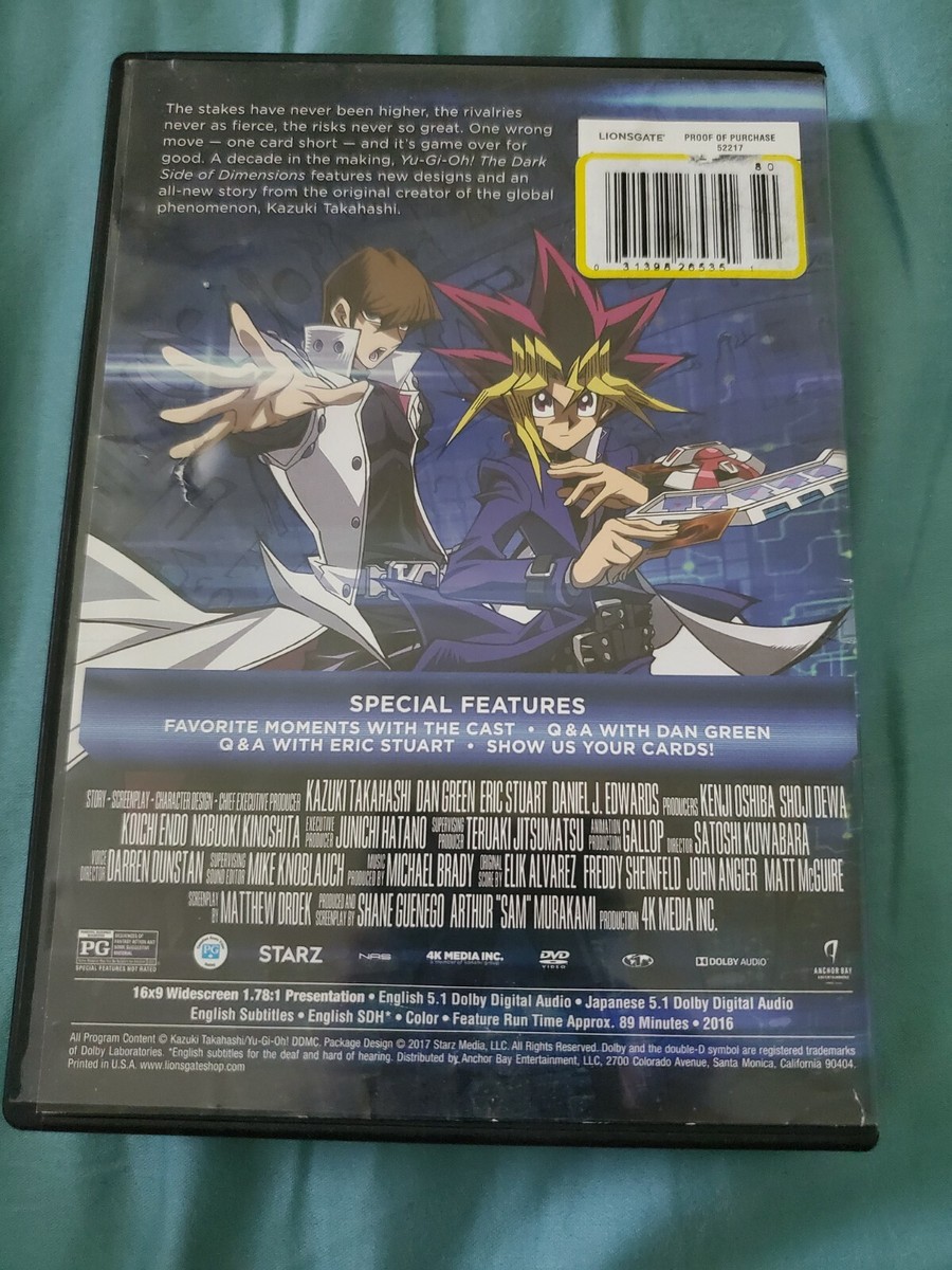 遊戯王　THE DARK SIDE OF DIMENSIONS 限定 DVD Amazon.com: Yu-Gi-Oh! THE DARK SIDE OF DIMENSIONS [DVD] : Satoshi