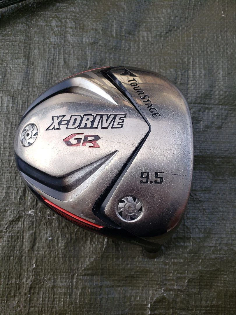 TOURSTAGE Driver X-DRIVE GR 9.5 Head only Right-Handed from Japan FS