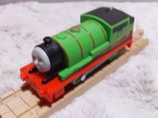 Thomas  Friends Trackmaster Motorized Percy 6 Racing Engine 2013 Tested