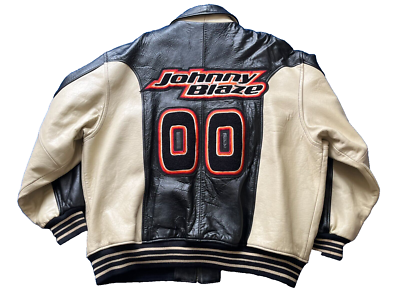 Vintage 90's OG Wu Tang Johnny Blaze leather motorcycle Vintage 90's OG Wu Tang Johnny Blaze leather motorcycle