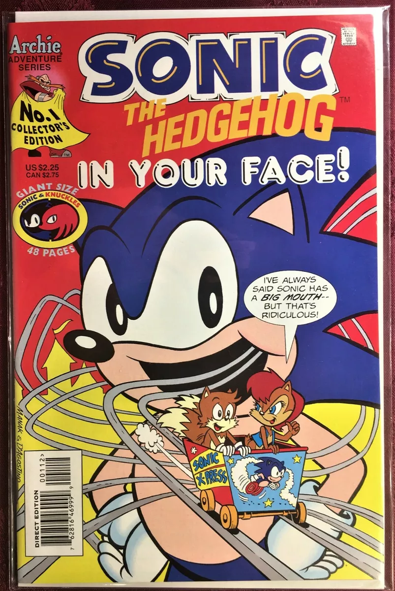 SONIC The HEDGEHOG SPECIAL 1996 #1 Comic Book CHAOTIX Bagged