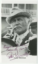 Patric Knowles 4 x 7 Signed Photo CHISUM / Actor Autographed