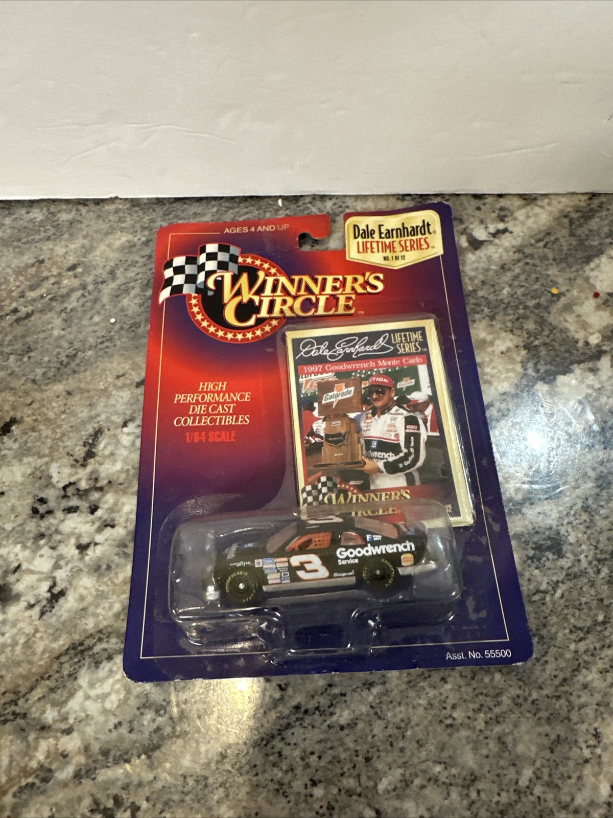 Winner s Circle Lifetime Series 1 Of 12 Dale Earnhardt 3 Diecast Car