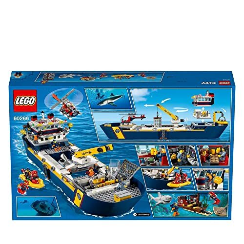 LEGO City Expeditionary Party Undersea Exploration Ship 60266 NEW