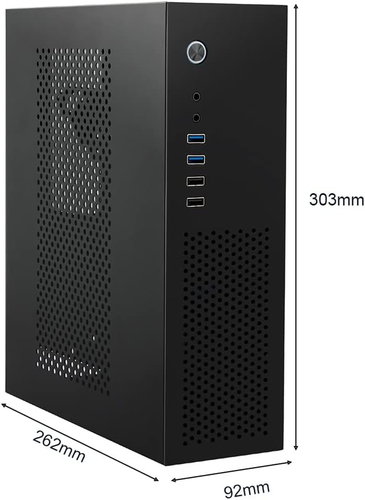 Micro ATX Case PC Case: MATX Case DTX Mini PC ITX Desktop Computer Case Support - Picture 6 of 6