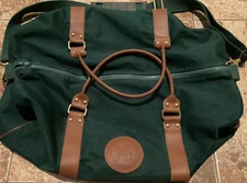 VINTAGE JUSTERINI & BROOKS J&B SCOTCH WHISKEY PROMO DUFFLE GYM BAG